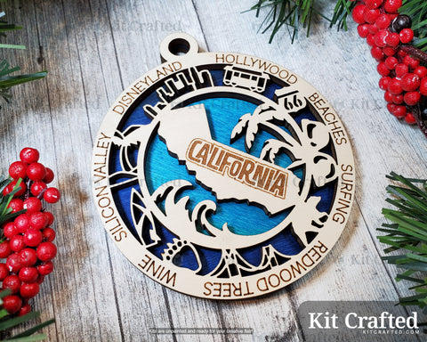 California State Ornament