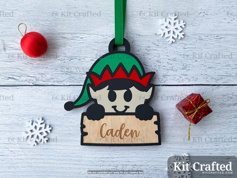 Elf Gift Tag