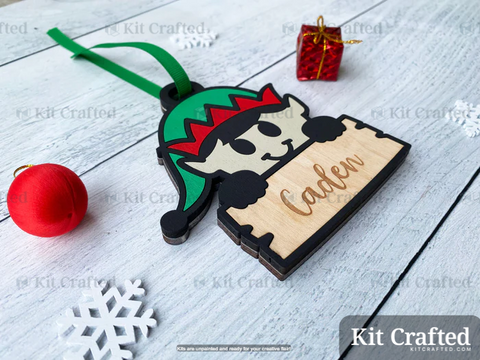 Elf Gift Tag