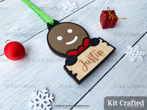 Gingerbread Man Gift Tag