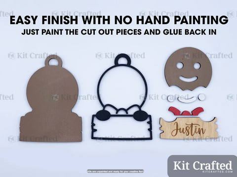 Gingerbread Man Gift Tag