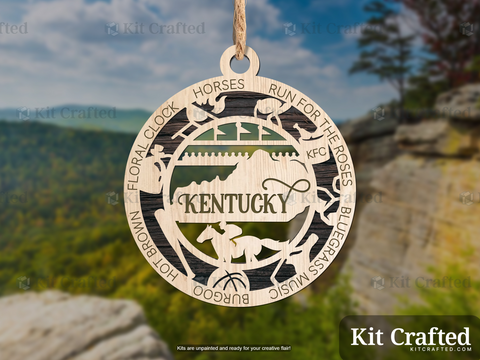 Kentucky State Ornament