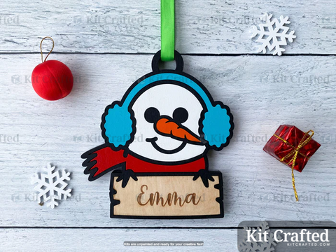 Snowman Gift Tag