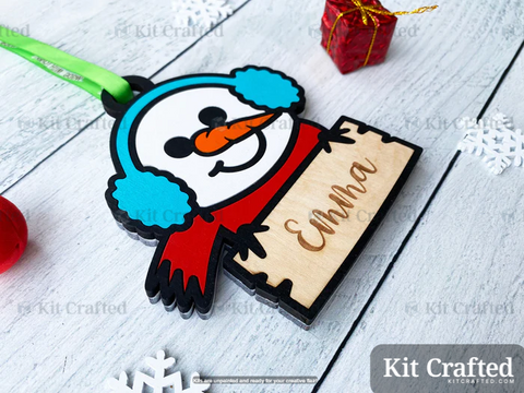 Snowman Gift Tag